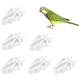 Papageien Obst Gemüse Feeder Clip, 6 Stück Vögel Haustier Futterspender Clips, Vögel Futterhalter Wellensittich...