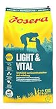 JOSERA Light & Vital (1 x 12,5 kg) | Adult | Premium Trockenfutter für ausgewachsene Hunde | Geflügel & Erbse |...