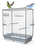 Vogelkäfig Wellensittich Zubehör Vogelkäfig Groß Kanarien Wellensittich Käfig Für 2 Vögel Zubehör Vogel...