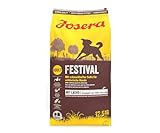 JOSERA Festival (1 x 12,5 kg) | Adult | Premium Trockenfutter für ausgewachsene wählerische Hunde | Lachs &...