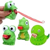 3 Tierspielzeuge Für Kinder, Quetschspielzeug, Frosch-Quetschspielzeug, Dinosaurier-Kinderspielzeug,...