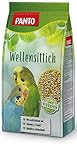 PANTO Wellensittichfutter mit Pluramin - artgerechte Saatenmischung für Wellensittiche, Vogelfutter mit...