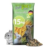 Eggersmann Uncle Pet 15 kg Kaninchenfutter - Premium Kaninchen Müsli - Kaninchen Futter mit der natürlichen Kraft...