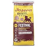 JOSERA Festival (1 x 15 kg) | Hundefutter mit leckerem Soßenmantel | Super Premium Trockenfutter für...