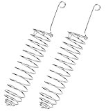 LATRAT 2 Stück Edelstahl Futterspender Wellensittich, Obst- und Gemüsehalter und obsthalter für vögel...