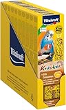 Vitakraft Kräcker, mit Ei und Grassamen, Knabberstangen für Sittiche und Exoten, in Vorratsgröße, ohne Zusatz...