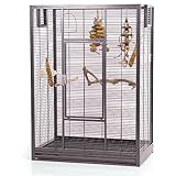 Montana Cages | Premium Vogelvoliere New Melbourne I Vogelkäfig für Sittiche, kleine Papageien, AVILON...