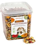 petifool Nager-Ergänzungsfutter 'Bunter Herbstmix', natürliches und gesundes Kaninchenfutter, 1er Pack (1 x 650...
